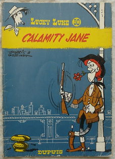 Strip Boek, Lucky Luke, Calamity Jane, Nummer 30, Dupuis, 1977.