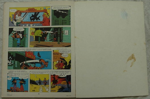 Strip Boek, Lucky Luke, De Ballade Van De Daltons En Andere Verhalen, Nummer 17, Dargaud, 1979. - 2