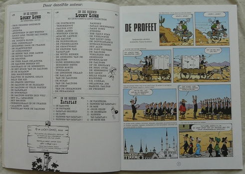 Strip Boek, Lucky Luke, De Profeet, Nummer 40, Lucky Comics, 2000. - 1