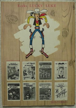 Strip Boek, Lucky Luke, Tortillas Voor De Daltons, Nummer 31, Dupuis, 1977. - 3