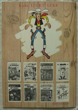 Strip Boek, Lucky Luke, Avonturen In Het Westen, Nummer 4, Dupuis, 1977. - 3