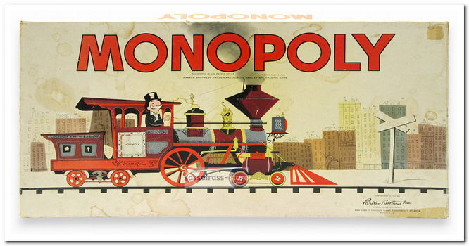 Monopoly (1957) - Parker Brothers - Engelstalige versie - 0