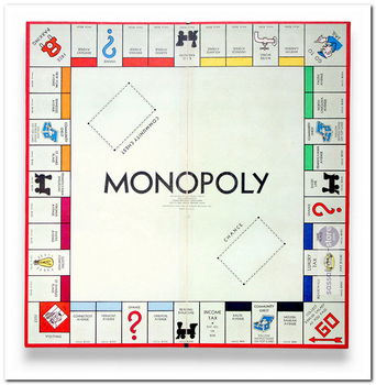 Monopoly (1957) - Parker Brothers - Engelstalige versie - 2