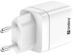 2in1 Charger 1xUSB-C 1xUSB 35W geschikt voor alle merken smartphone en tablet - 1 - Thumbnail