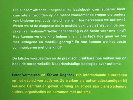 Mijn kind heeft autisme - Peter Vermeulen, Steven Degrieck - 1