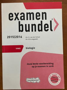 Examenbundel Biologie VWO 2015/2016