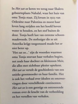 Het zat zo - Meir Shalev - 1