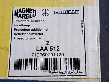 Lancia Zeta (Z) Mistlamp Mistlicht Magneti Marelli LAA512 712360701129 Links - 5