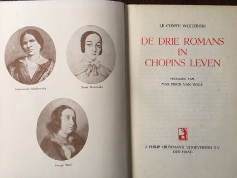 De drie romans in Chopins leven - Le comte Wodzinski - 1