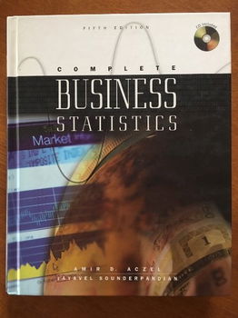 Complete Business Statistics - Amir D. Aczel - 0