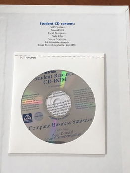 Complete Business Statistics - Amir D. Aczel - 2