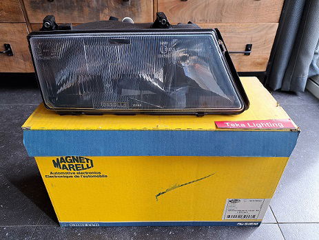 Lancia Dedra Sedan (835) Koplamp Magneti Marelli LPD921 712400001129 Rechts - 0