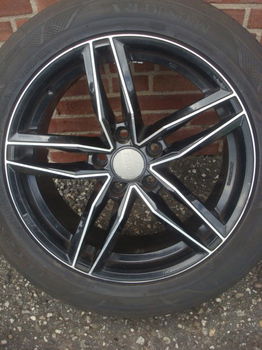 17’’Inch S5 Black Velgen en Banden Verdestein 5x112 - 0