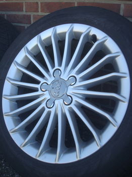 17’’Inch Origineel Audi luxury line Velgen en banden 5x112 - 0