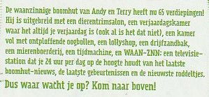 DE WAANZINNIGE BOOMHUT VAN 65 VERDIEPINGEN - Andy Griffiths - 1