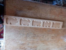 Speculaasplanken - dr. Oetker - 26 x 10cm, 7,50 - 32 x 7 cm.,- 10, - 50 X 7 cm , 12,50 - z.g.a.n.