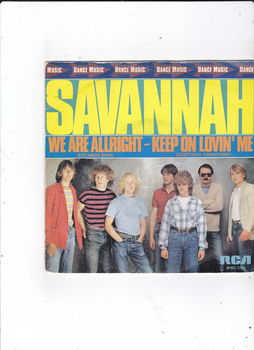 Single Savannah - We are allright - 0