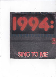 Single 1994 - Sing to me