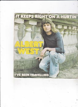 Single Albert West - It keeps right on a hurtin' - 0