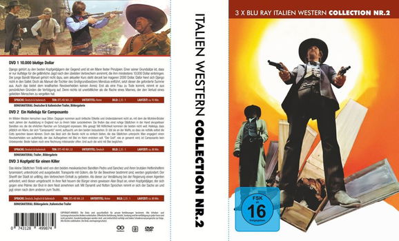 ITALIË WESTERN DVD-BUNDEL NR. 2 (3 DVD's) - 1