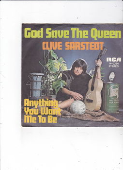 Single Clive Sarstedt - God save the queen - 0