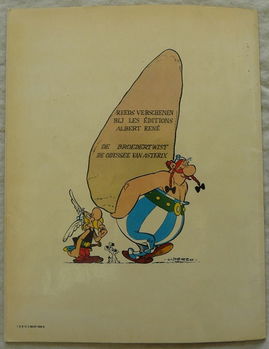 Strip Boek, Asterix, De Odyssee Van Asterix, Nummer 26, Les Editions Albert René, 1981. - 4