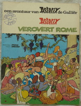 Strip Boek, Asterix, Asterix Verovert Rome, Eppo Uitgave, Dargaud, 1979. - 0