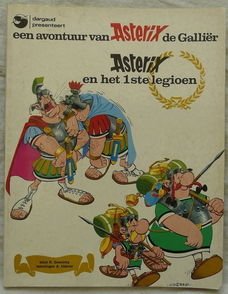 Strip Boek, Asterix, Asterix En Het 1ste Legioen, Nummer 10, Dargaud, 1979.