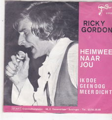 Single Ricky Gordon - Heimwee naar jou