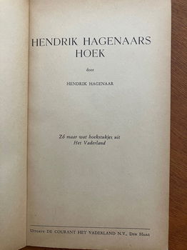 Hendrik Hagenaars Hoek - Hendrik Hagenaar (columns) - 1