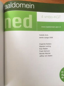 Taaldomein Ned 4 vmbo-KGT - 1