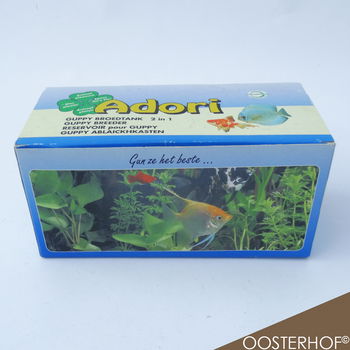 Adori Guppy Broed Tank 2 in 1 | 16 x 9,5 x 10 - 1