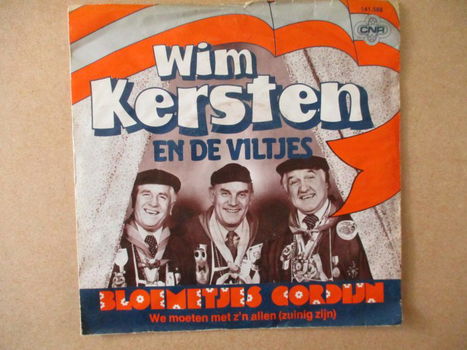 s0352 wim kersten - bloemetjes gordijn - 0