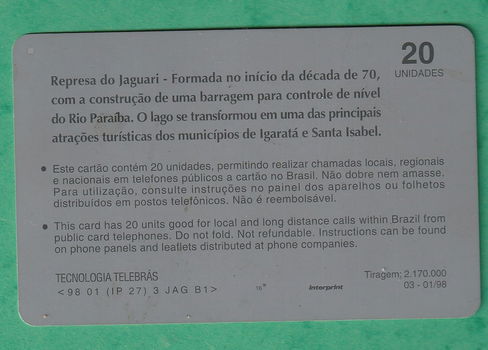 0404-Brazilie telefoonkaart gebruikt - 1