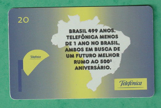 0409-Brazilie telefoonkaart gebruikt - 0