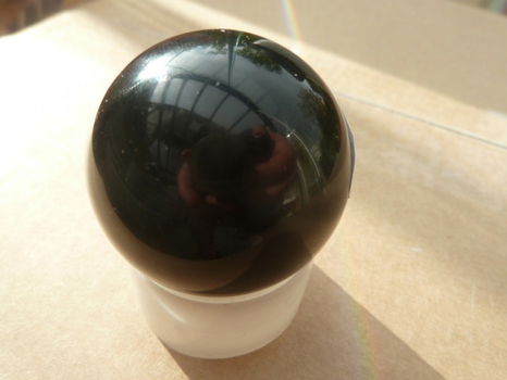 Bal / bol van obsidiaan - 2