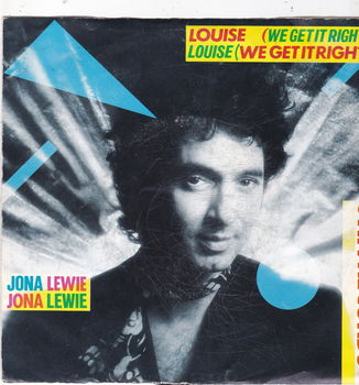 Single Jona Lewie - Louise (we get it right) - 0