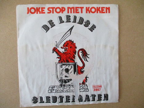 s0388 leidse sleutelgaten - joke stop met koken - 0