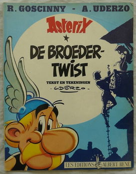 Strip Boek, Asterix, De Broedertwist, Nummer 25, Les Editions Albert René, 1980. - 0