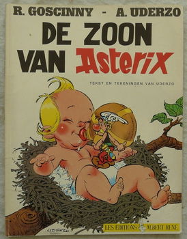 Strip Boek, Asterix, De Zoon Van Asterix, Nummer 27, Les Editions Albert René, 1983. - 0