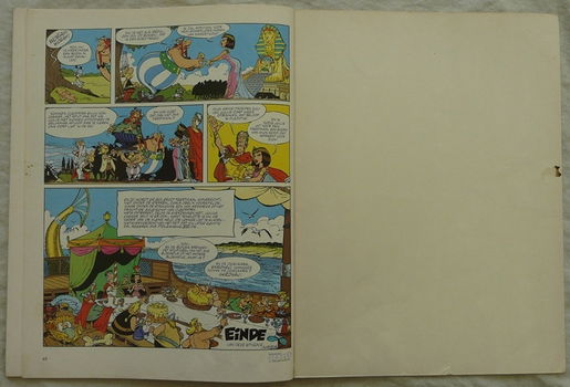 Strip Boek, Asterix, De Zoon Van Asterix, Nummer 27, Les Editions Albert René, 1983. - 2