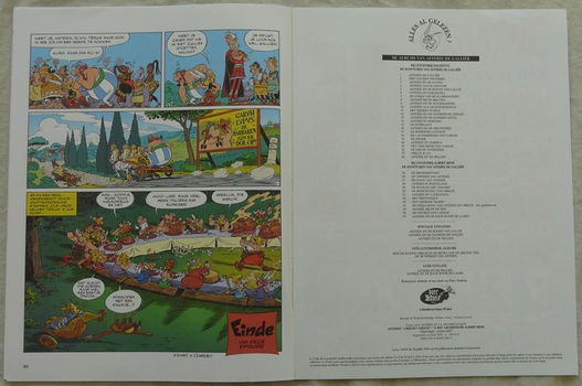 Strip Boek, Asterix, Asterix En De Race Door De Laars, Nummer 37, Les Editions Albert René, 2017. - 3