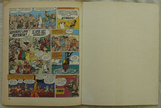 Strip Boek, Asterix, Asterix En De Olympische Spelen, Nummer 12, Dargaud, 1980. - 3