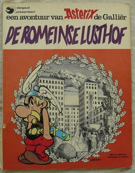 Strip Boek, Asterix, De Romeinse Lusthof, Nummer 17, Dargaud, 1979. - 0