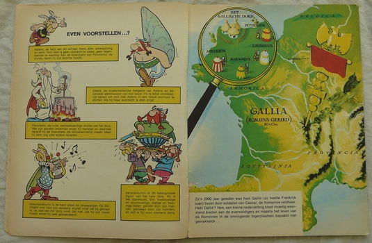 Strip Boek, Asterix, De Romeinse Lusthof, Nummer 17, Dargaud, 1979. - 2