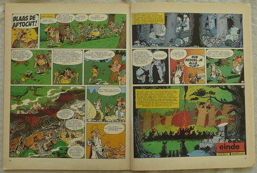 Strip Boek, Asterix, De Romeinse Lusthof, Nummer 17, Dargaud, 1979. - 3