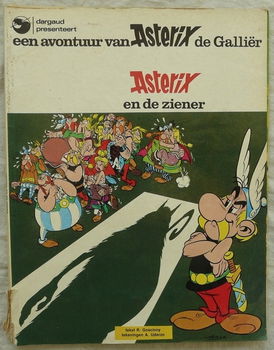 Strip Boek, Asterix, Asterix En De Ziener, Nummer 19, Dargaud, 1978. - 0