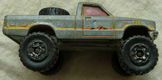 Modelauto, Matchbox (Superfast), Schaal 1:64, No.13/63 - 4x4 Open Back Truck - Yellow, 1983-1985.(1) - 6 - Thumbnail