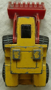 Modelauto, Matchbox (Superfast), Schaal 1:82, No.29 - Tractor Shovel - Yellow & Red, 1977-1980.(1) - 2