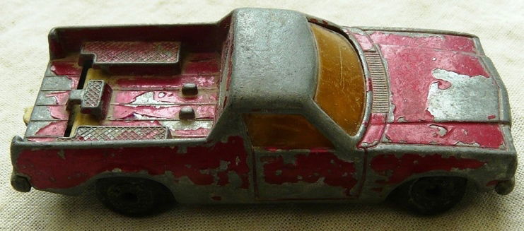 Modelauto, Matchbox (Superfast), Schaal 1:67, No.60 - Holden Pick-Up - Maroon, 1977-1979.(1) - 5